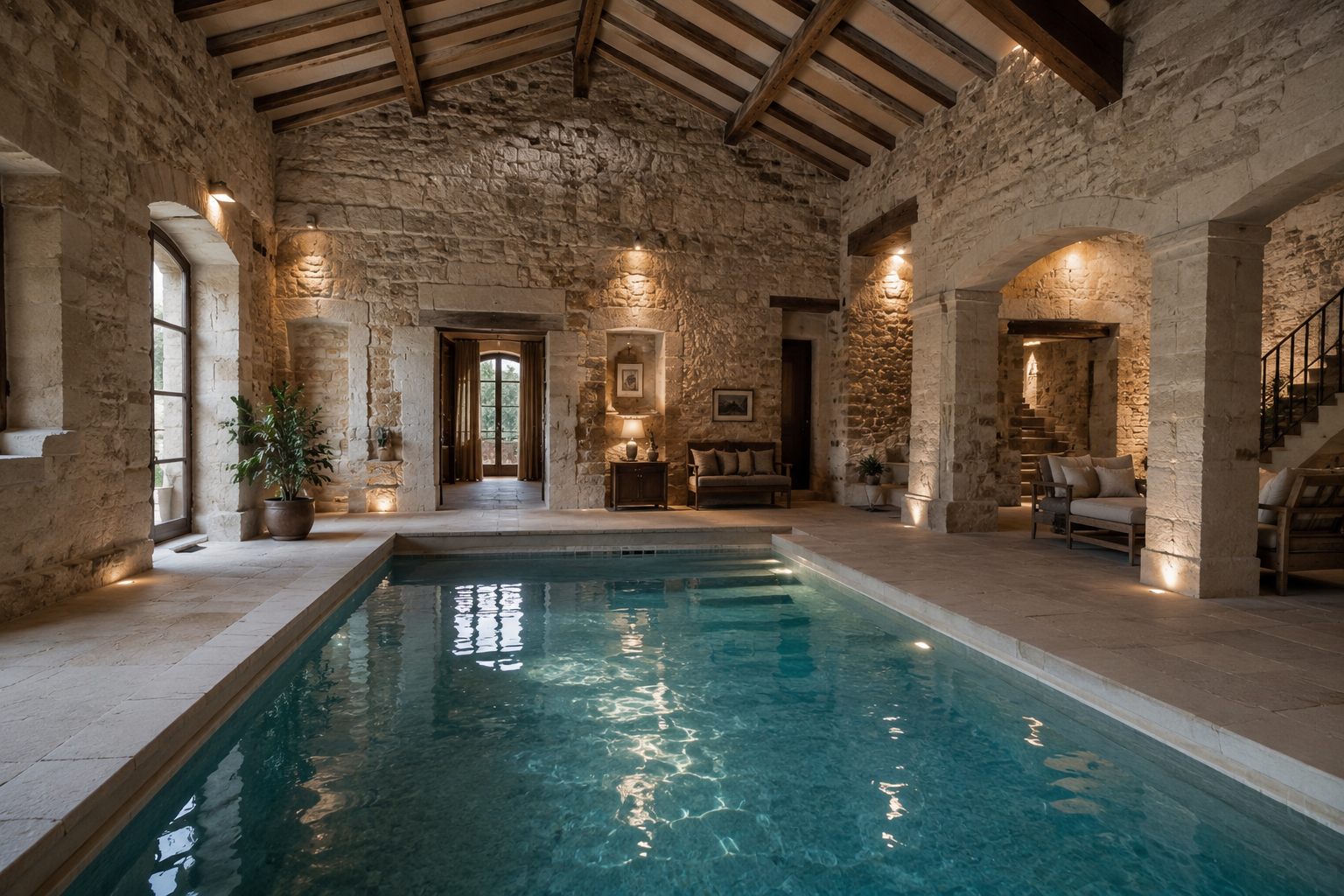 Piscine debordement