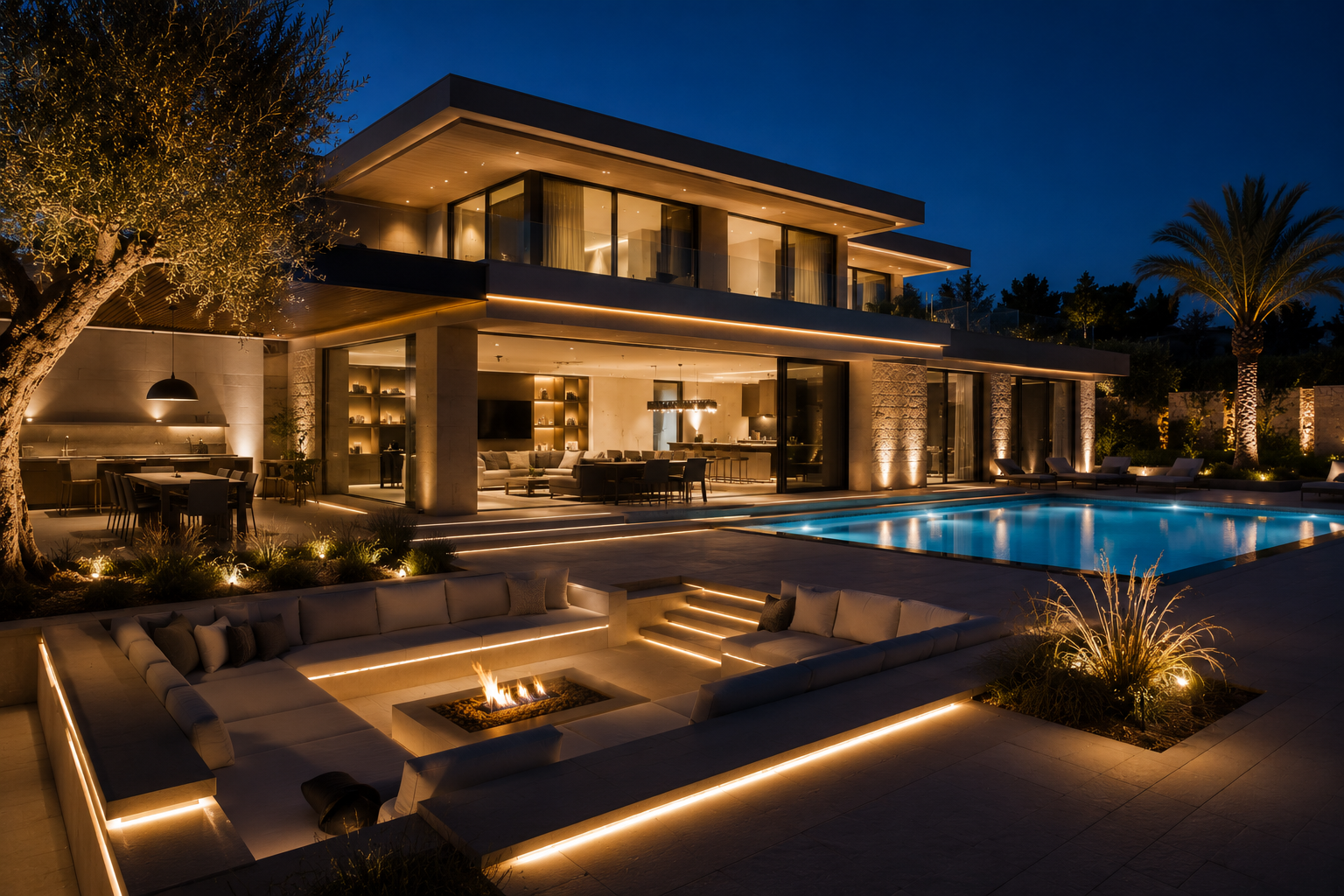 Éclairage architectural extérieur Var