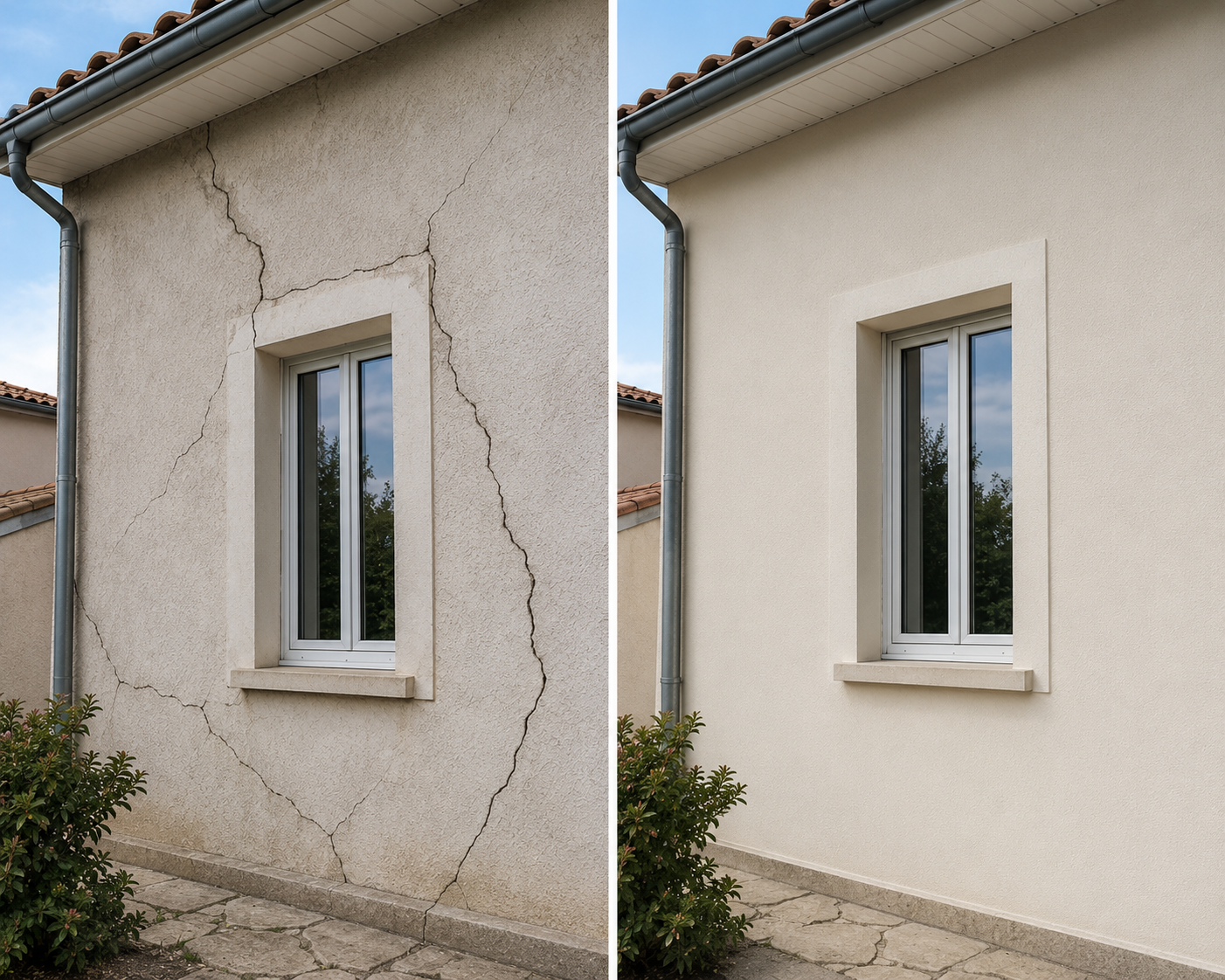 Réparation fissures façade Var