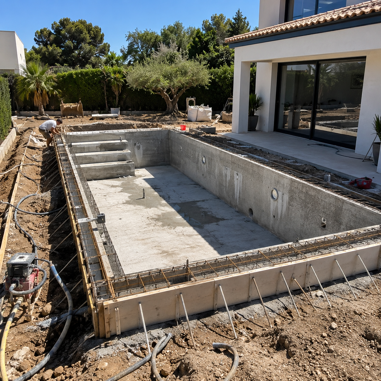 Piscine villa Var