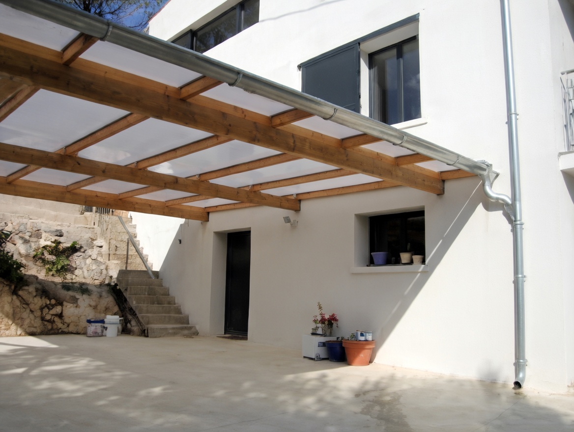 Aménagement paysager Valbonne — détail