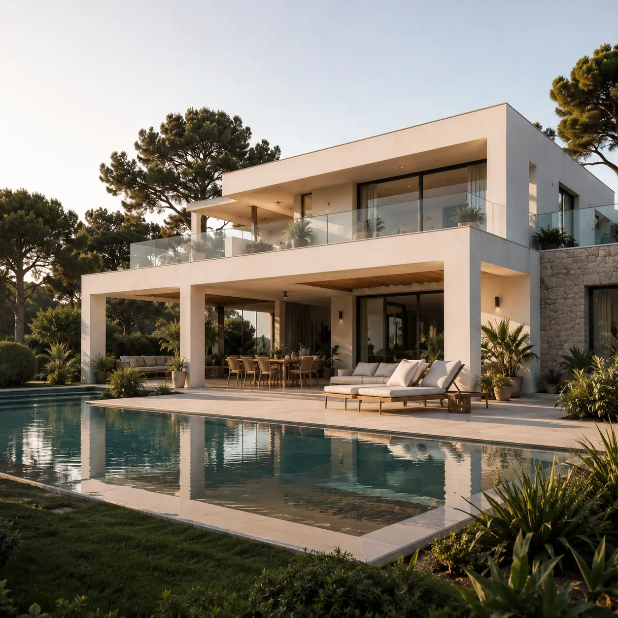 Chantier de construction neuve Villa Mediterra dans le Var