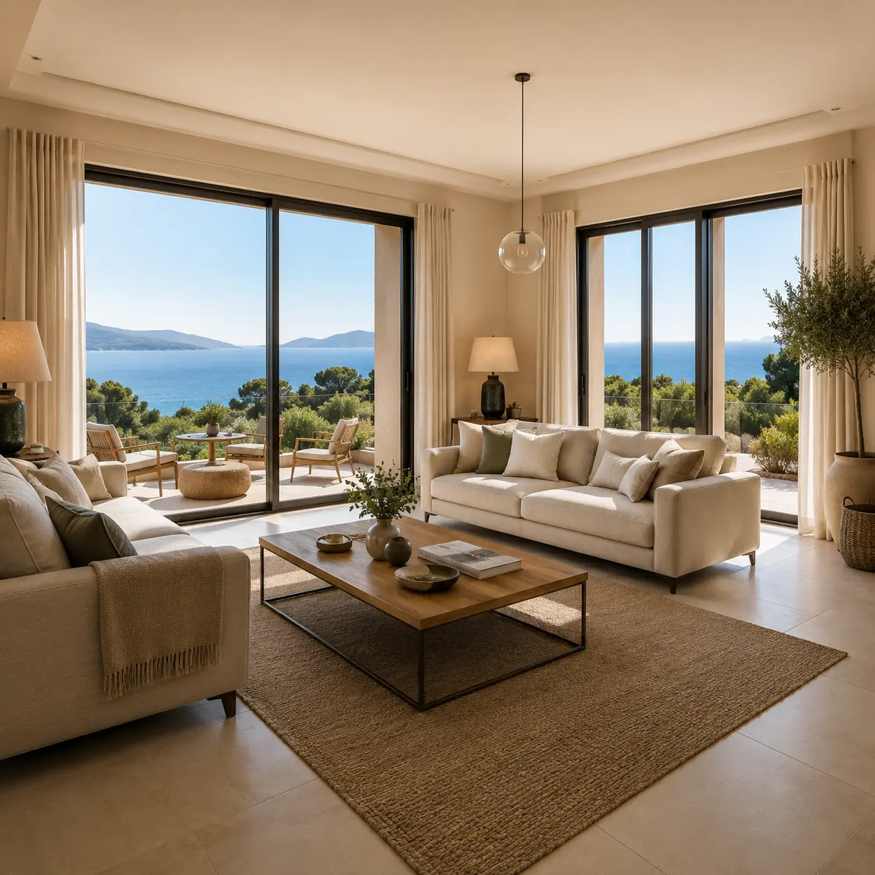 Rénovation intérieure haut de gamme Villa Mediterra