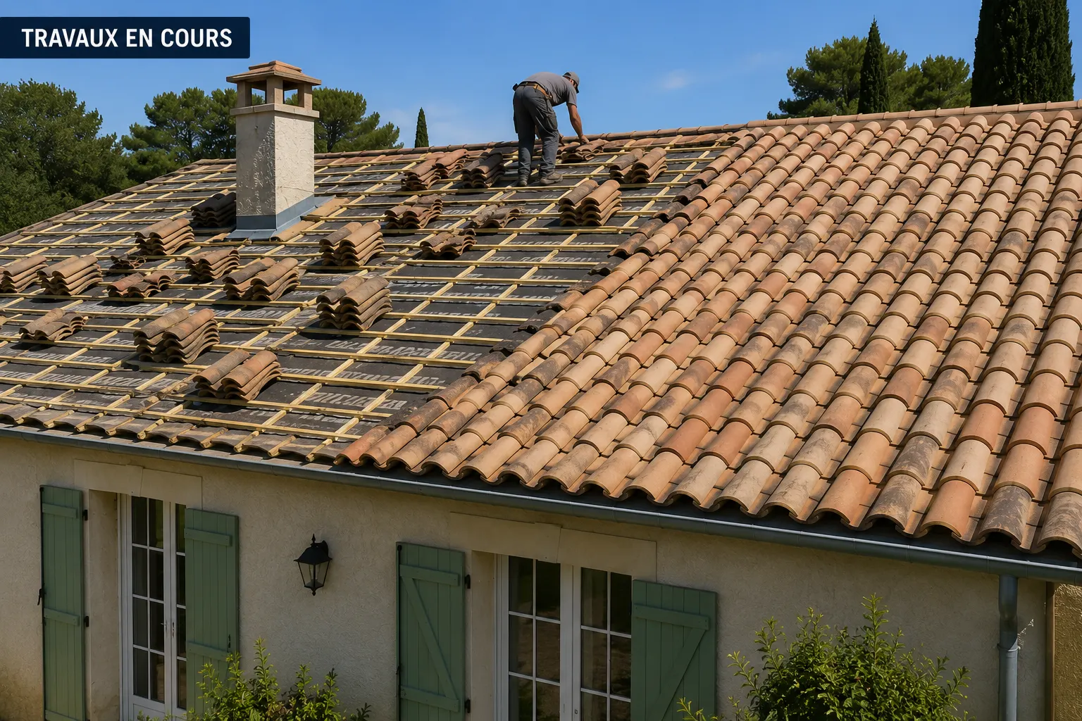 Charpente couverture toiture PACA
